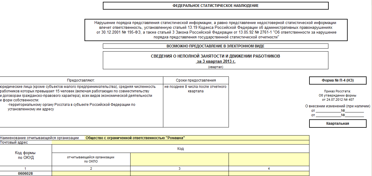 приказ росстата 429