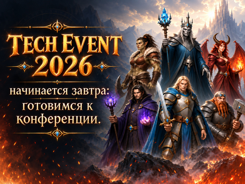 TECH EVENT 2026 ���������� ������: ��� �������� ��������� ������� 1500 ����������