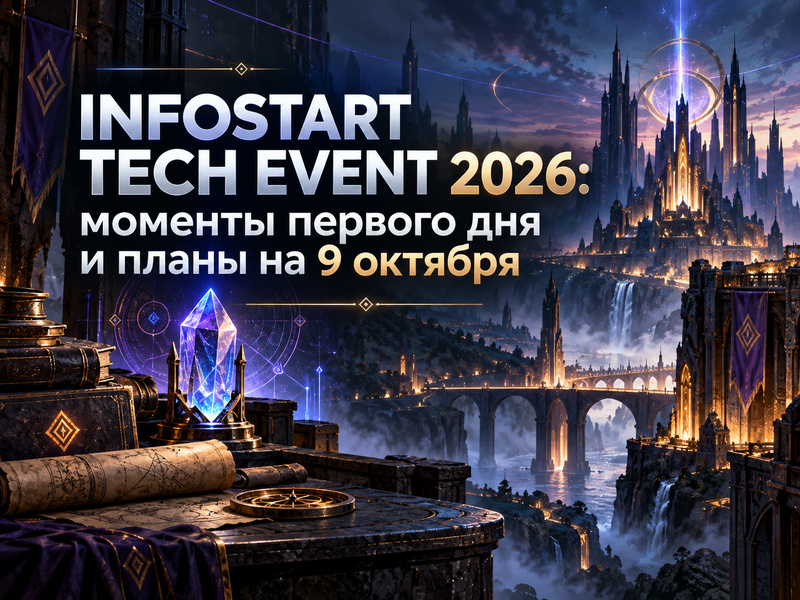 INFOSTART TECH EVENT 2026: ������� ������� ��� � ����� �� 9 �������