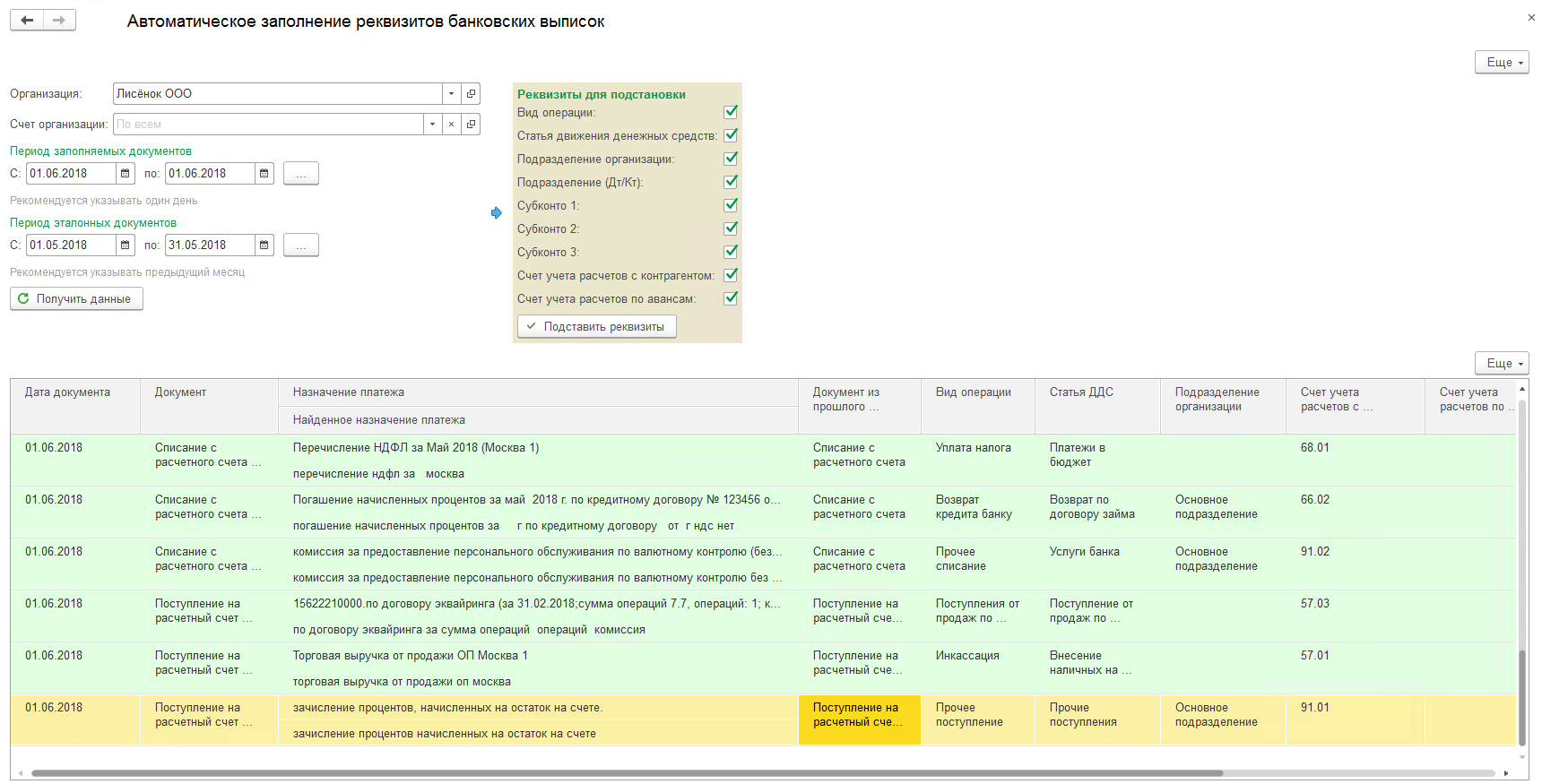 Выписка реквизитов банка. Контроль заполнение реквизита 1с. Вид операции в банковских выписках при штрафе лизинг. Заполнение реквизитов платежных документов в книге продаж.