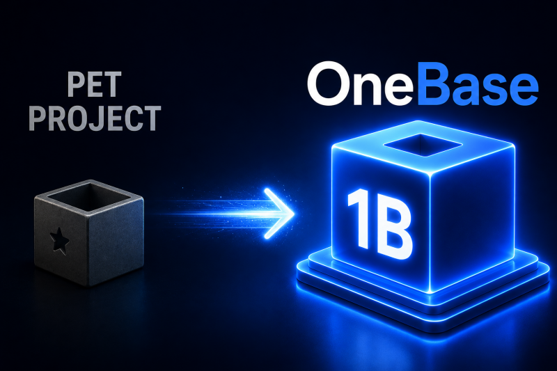 OneBase ����� �������� �����: �� pet-������� � ���������