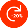 ������ 20%