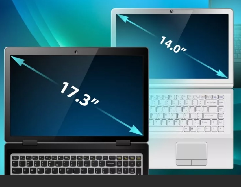 Ноутбук диагональ 19 дюймов. Размер экрана ноутбука. Размер ноутбука 15.6. Диагонали экранов ноутбуков.