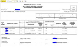 Типовая межотраслевая форма мб 7 бланк образец заполнения