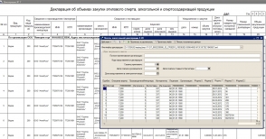 Алкогольная декларация образец заполнения