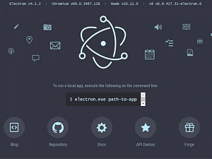    Electron 9.0.0       Chromium