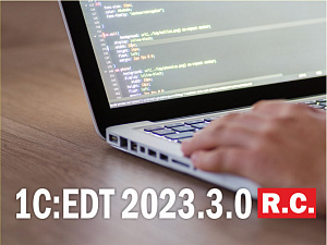 1C:Enterprise Development Tools 2023.3.0 (RC)   1: 8.3.24